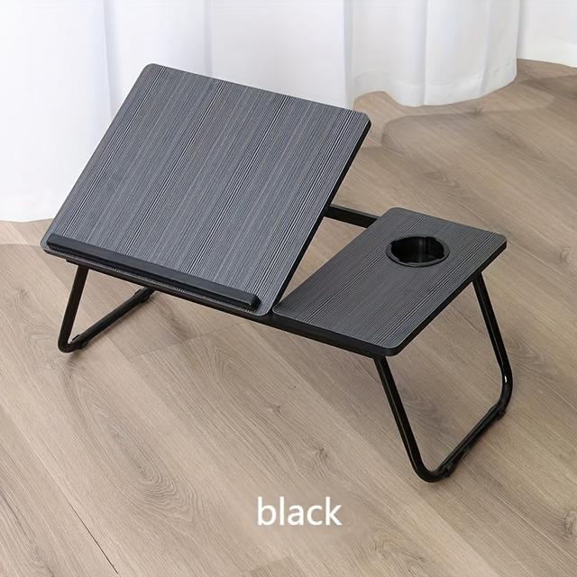 TEMU Регульований столик для ноутбука на ліжко, складаний лінивий навчальний столик