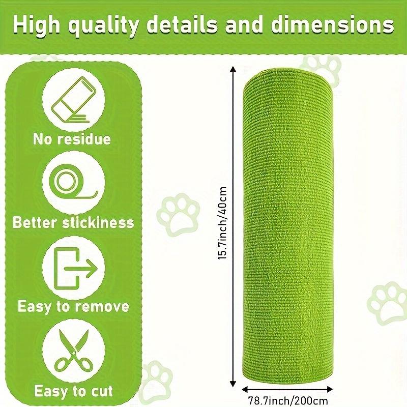 TEMU [self-adhesive Cat Scratching Mat] Cat Scratching Mat Cat Scratcher Sofa Tape Scratching Post Self-adhesive Carpet Cats Scratch Board Cat Accessories-200cm*40cm