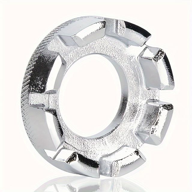 TEMU 8-port Bicycle Wire Wrench, Mountain Steel Braided Wheel Repair Tool, Durable Carbon Steel, Spanner For Cycling Maintenance, Cycling Accessorie