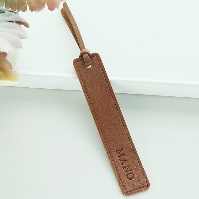 TEMU Custom Name Bookmark Classic Stitched Bookmark Personalized Bookmarks With Pu Leather Rope Page Markers Reading Gifts For Book Readers Book Marks For Men Women