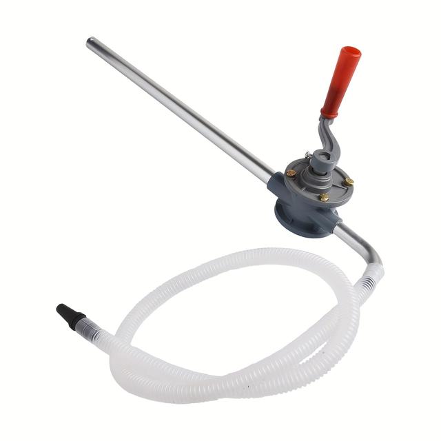 TEMU Handmatige Pomp, Krukasbediende Olie- en Dieselpomp, Aluminium Leveringspomp, Kruiskilinder, Multimeter voor Olie- en Dieselpomp, Aluminium Leveringspomp