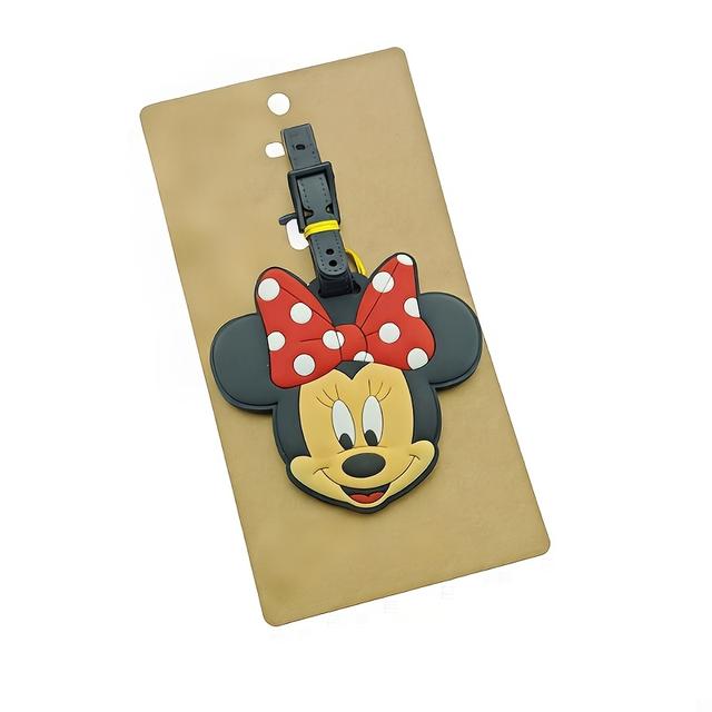 TEMU Mouse Luggage Tag, Cute Mouse Boarding Luggage Tag, Luggage Identification Tag, Small Pendant Charm