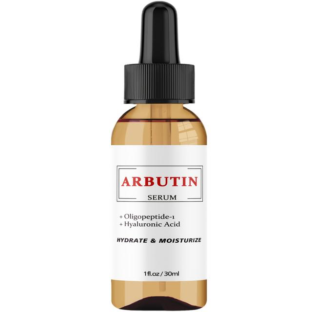 TEMU Arbutin-Gesichtsserum, mit Hyaluronsäure, Ausgleich des Hauttons, Feuchtigkeit und Glättung der Haut, für Männer und Frauen 1fl.oz/30ml