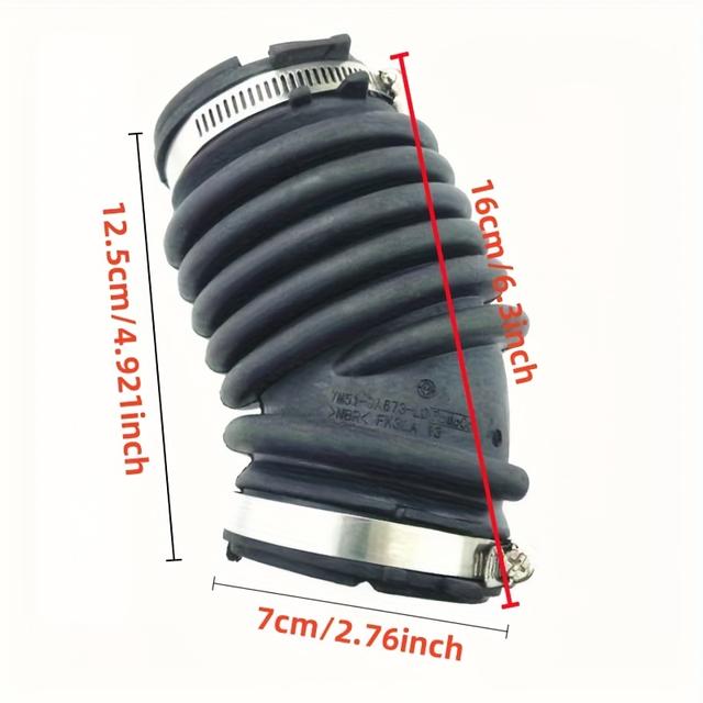 TEMU Air Filter Intake Hose For Ford Focus Mk2 2005-2011c-max 7m519a673lc