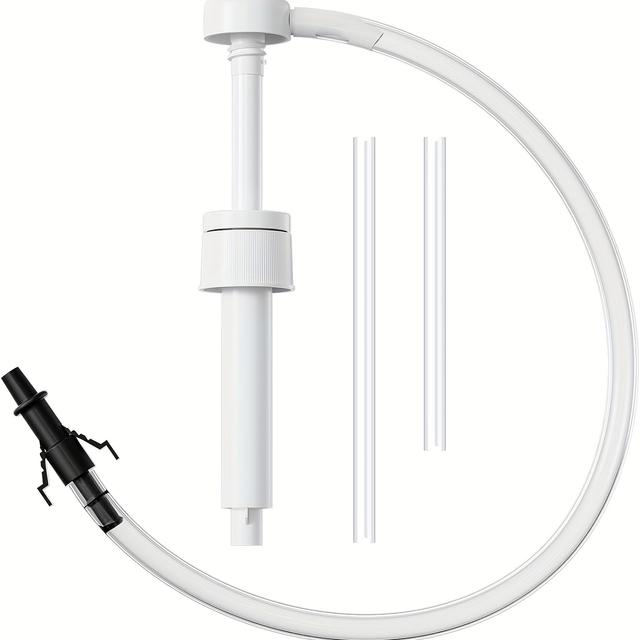 TEMU مضخة مصممة للاستخدام مع حاويات الكوارت القياسية، توفر 8 مل مع كل ضربة، مناسبة لنقل سائل التروس، زيت التروس، وسائل التروس المختلفة