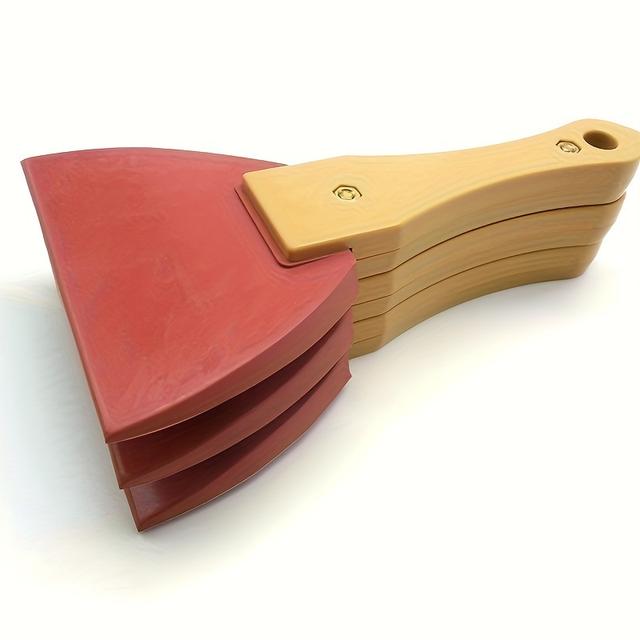 TEMU Non-slip, Wear-resistant Natural Rubber Paint Scraper And Putty Knife