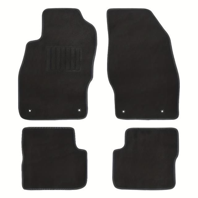 TEMU 1set D E Velour Floor Mats Set Of 4 New