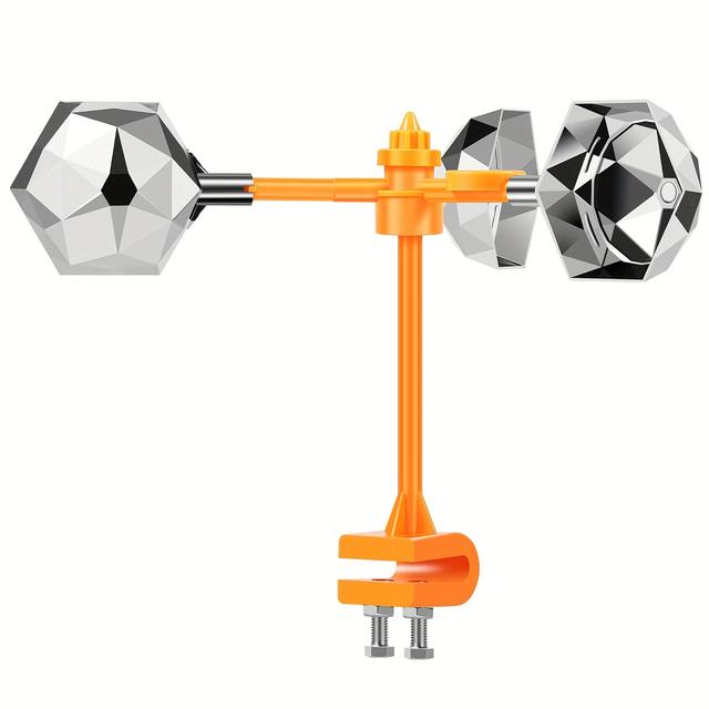 TEMU 조류 퇴치기, 360° 조류 퇴치기, 풍력 조류 퇴치기, 회전식 조류 퇴치기, 정원 난간 및 지붕에서 조류를 쫓는 장치