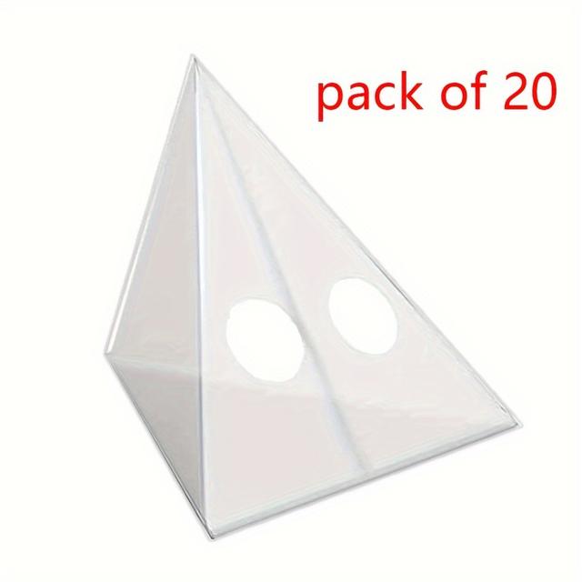 TEMU 20 Armadilhas Descartáveis para Jardim Exterior para Caracóis e Lesmas - Ajuda a Problemas com Caracóis e Lesmas - de Material PE, Sem Necessidade de Eletricidade