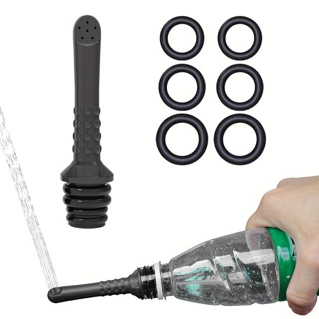 TEMU Personal Hygiene Bottle Sprayer: Portable And - Suitable For 22-24cm Bottle Mouths - Design - Made Of Pp Material - No Fragrance