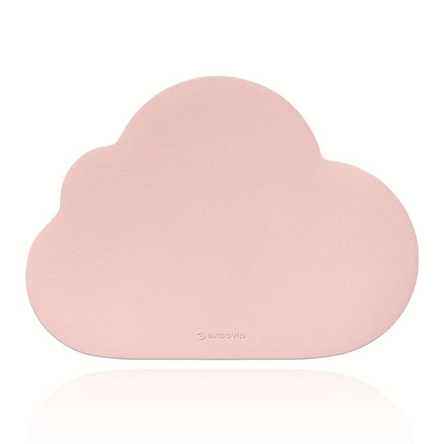 TEMU 1-Pack: Mouse Pad em Couro PU Tamanho , Lavável para Estudo ou Escritório por Meninas, 30×21,6cm / 11,8x8,5 polegadas