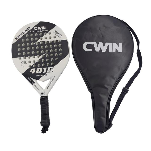 TEMU Tennis Racket Made Of Carbon Fiber With A Surface, With A Bag, Lightweight Racket - Durable And High-performance, Suitable For Beginners And Casual Players.