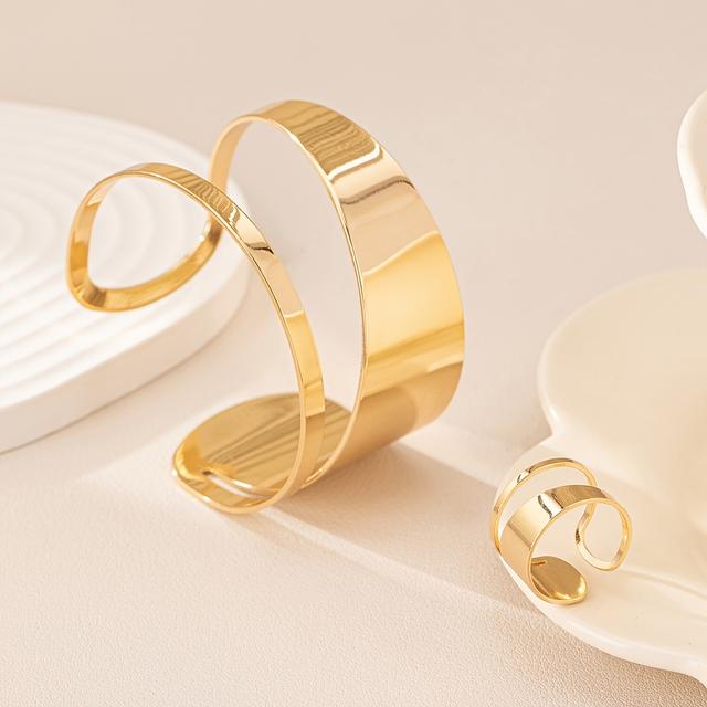 TEMU Набір унікально розроблених нестандартних модних браслетів та у вуличному стилі для жінок