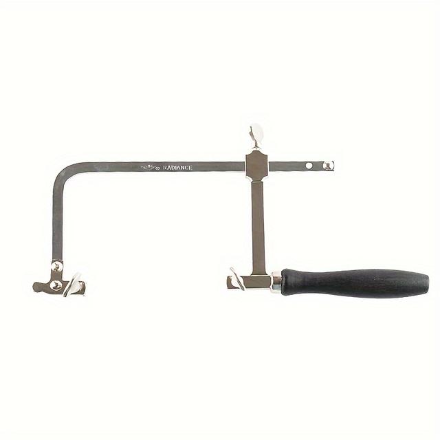 TEMU de sierra para joyero HOBBYWORKER, de sierra de U, herramientas de corte ajustables para carpintería y corte de joyería