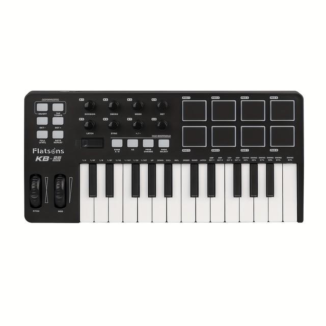 TEMU FLATSONS KB-25 MIDI-Keyboard