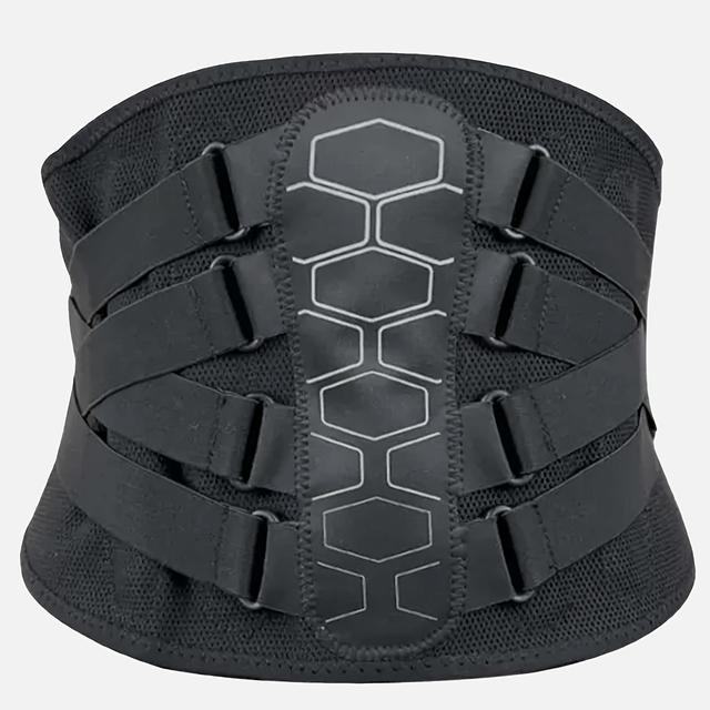 TEMU Cross-border Sports Waist Belt With Dual Pressure Support, Fitness Waist Trainer, Elastic Breathable Lumbar Disc And Lumbar Spine Support Belt