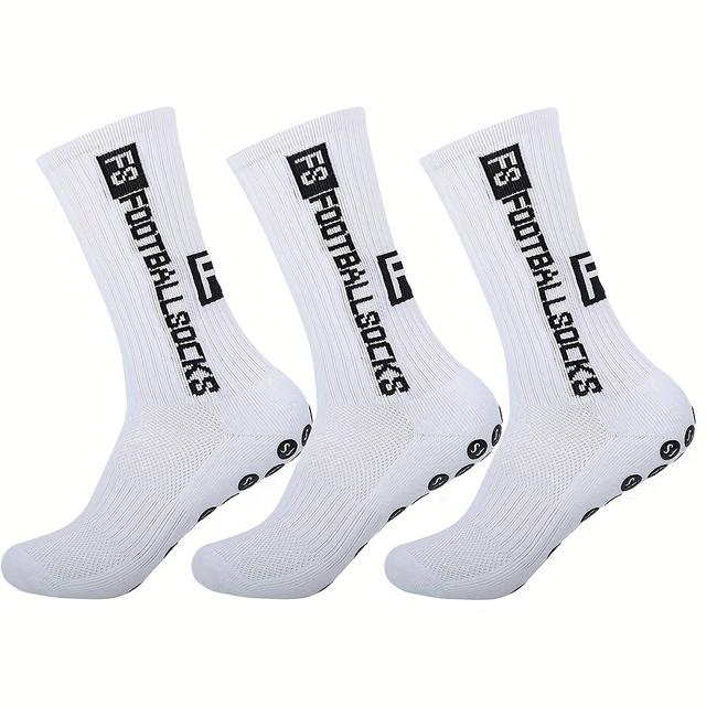 TEMU 3/9/18/36pairs Non Slip Grip Socks For Men Women Ideal For Football Basketball Baseball Soccer Cycling Running Hiking Tennis Skateboard And Athletic Performance