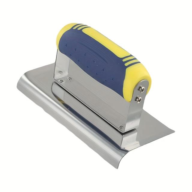 TEMU Stainless Steel Corner Puller, Internal And External Angle Finishing Tool, Wall Corner Smoothing And Plastering Tool, Edge Trimming And Jointing Trowel