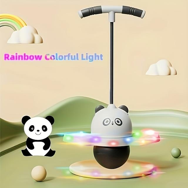 TEMU New Led Illuminated Bouncing Ball - A Fun And Toy Suitable For Children, With Colorful Lights, Suitable For Indoor And Outdoor Use, Is For Boys And Girls