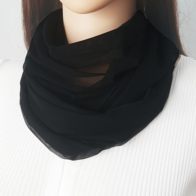 TEMU Sciarpa da estate, versatile protezione per il con , sciarpa decorativa per donna