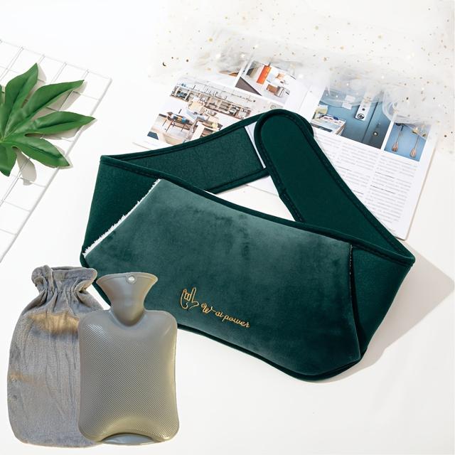 TEMU 3pcs Belt Hot Water Bottle Bed Sleeping Quilt Warm Foot Hot Water Bottle Warm Stomach Warm Water Injection Hot Water Bottle Send Holiday Gifts