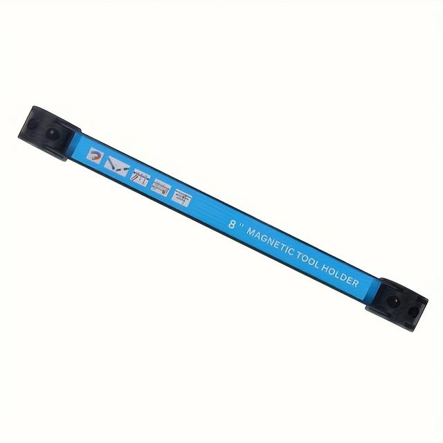TEMU 12- magnetisk verktygshållarremsa, ytmagnetstång för verktyg, metallverktygsorganisatör för garageorganisation, enkel att installera i verkstadsförvaring och organisation