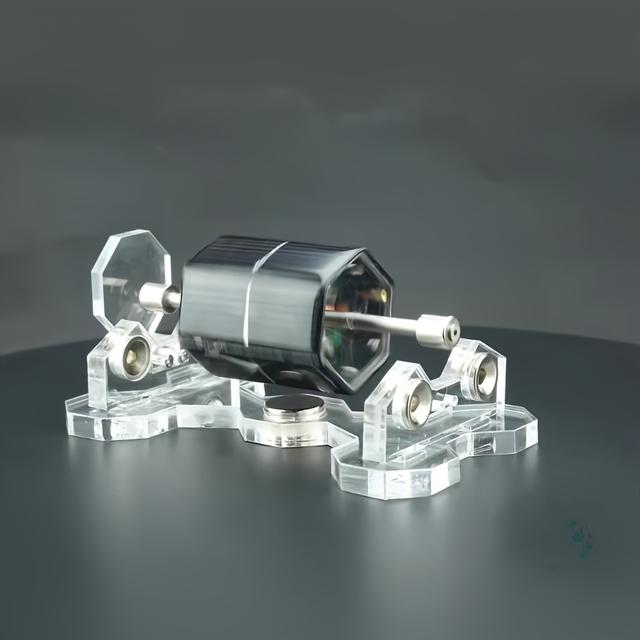 TEMU Magnetic Levitation Solar Motor Horizontal Science Education Toy Interesting Creative Gift