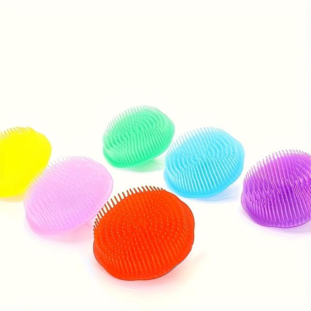 TEMU Juego de 6 piezas con Peine de Limpieza para Masaje Cabeza con Mango, Peine para Eliminar la , Cepillo para el Cabello, Cepillo de Champú para Baño, Masajeador Cabelludo, Accesorios de Baño