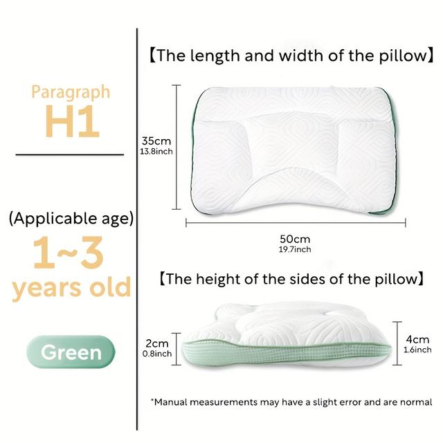 TEMU Joyncleon Reversible ' Pillow With Pattern - Washable Polyester, 11.81x19.69 Inches, Pink/green, Ages , Ideal Christmas Or Halloween Gift, Cute Pillows