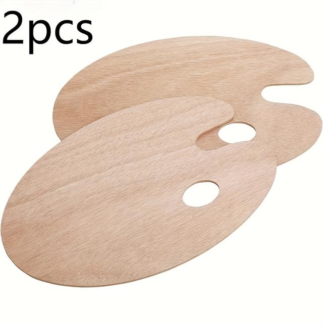 TEMU . träkollektiv för målning, blandbar träkollektiv för akvarell, olja, akvarell och blandade , gör-det-själv-konsttillbehör, ljus beige färg