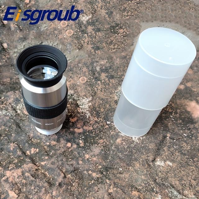 TEMU Eisgroubhigh-definition 40mm Plossl Astronomical Eyepiece With Broadband Coating, 1.25" Interface - Includes Comfortable Soft Rubber Eyecups & Protective Case