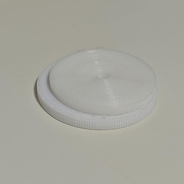 TEMU 1 Roll Of Hook And Loop Fastener Strips, 197 Inch Length, 6mm Width Strong Adhesive Nylon Strips, White, For Clothes Making, Bjd Clothes Making Ob11