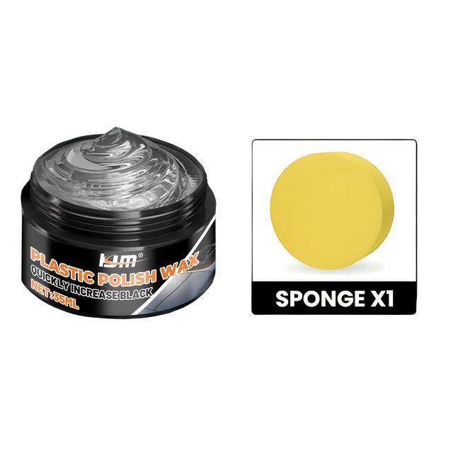 TEMU Набір для ремонту авто | Багатофункціональний набір для догляду за автомобілем: пластикові деталі, полірування салону, захист шин від жовтілі, нанокристалічне покриття, губка в комплекті