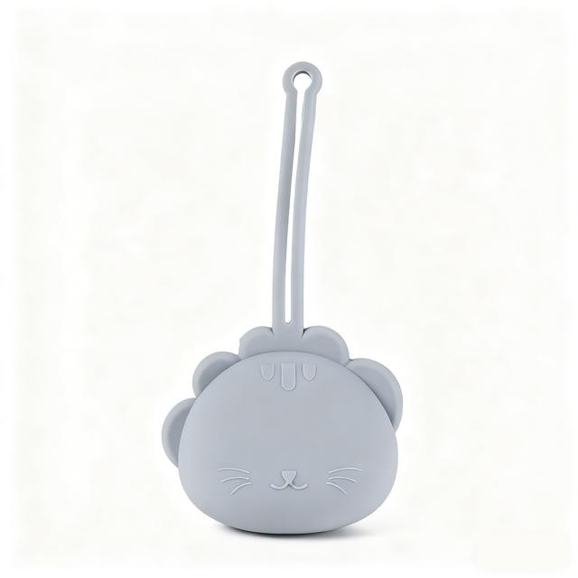 TEMU Silicone Storage Bag | Candy/earphone/pacifier Organizer, Indoor/outdoor Use, Hanging Storage For Strollers, Dishwasher Safe, Ideal For Halloween/christmas/birthday Gifts, In Blue/green/pink