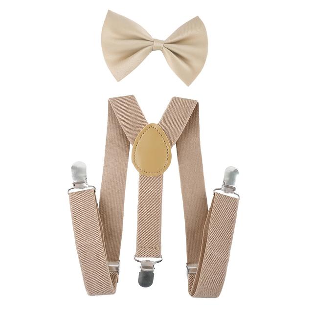 TEMU 1 zestaw szelki i muszkę dla chłopców i dziewczynek, odpowiedni na bankiety, przyjęcia, występy i codzienne noszenie przez całe 12 miesięcy w roku