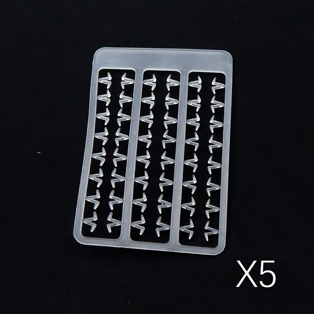 TEMU 5 kusů Karpiářské návnady Stoppers Hair Rig Hooklink Boilie Stop Bead Karpiářská linie Blocker Pro Karpiářské a dravé rybářské doplňky