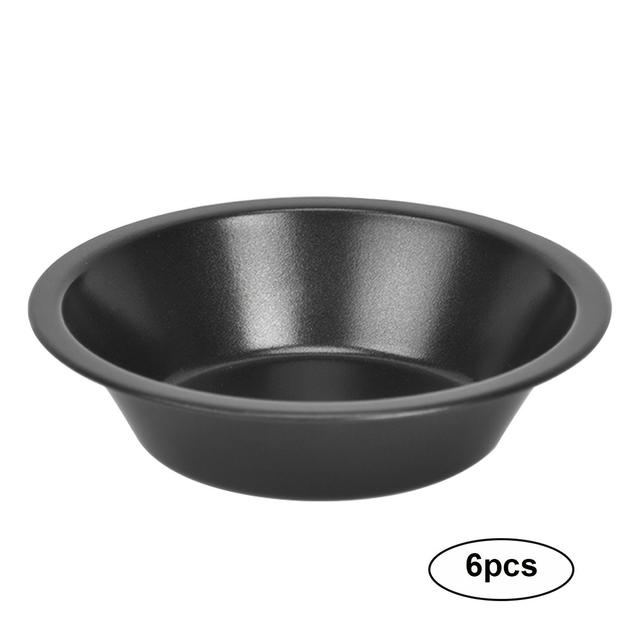 TEMU 6pcs Mini Pie Pan Set 5 Inch Round Cake Pan For Oven And Instant Pot