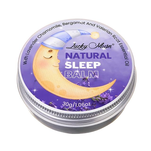 TEMU Sleeping Balm, Moisturizing Skin, Contains Lavender, And Chamomile, Valerian Root, Fresh, Long-lasting Fragrance, Alcohol-free, Non-greasy, Easy To Carry, 1.06oz/30g