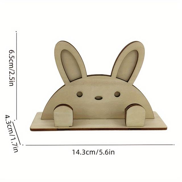 TEMU Artistic Wooden Eyewear Frame, Three-dimensional Wooden Animal Puzzle Frame, Eyewear Holder, Handcrafted Glasses Showcase, Office Desk Ornaments, Gifts For Home Decor