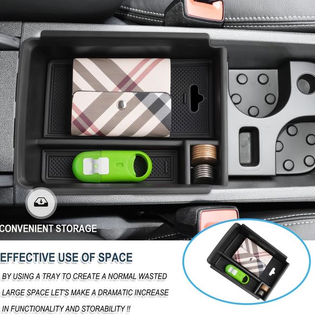 TEMU Pro Skoda 2017-2023/ 2017-2024 Úložný box středové konzole, organizér na područku , přihrádka na rukavice, příslušenství pro