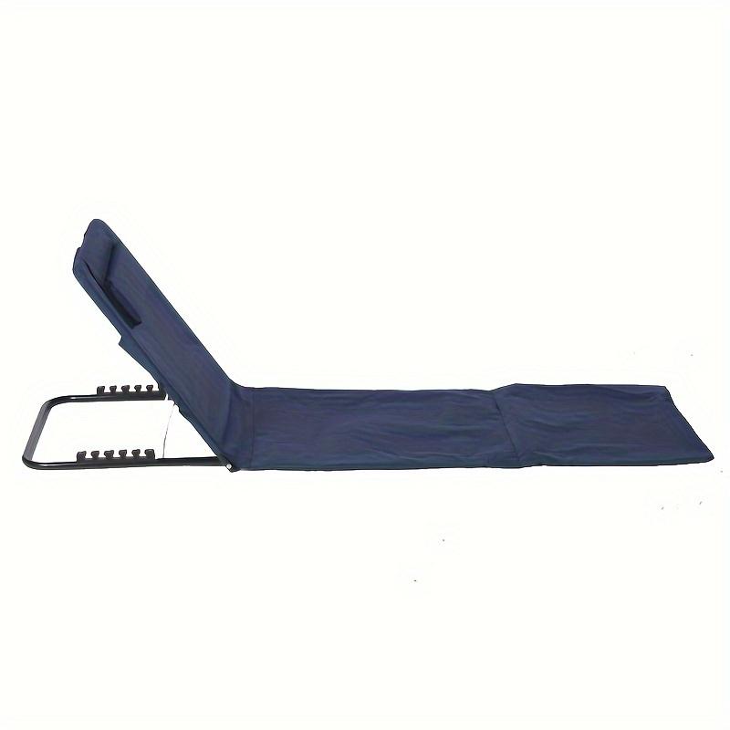 TEMU Outdoor Beach Mat, 600d Oxford Fabric, Steel Tube With 5-level Adjustable Reclining, Foldable, Camping, Moisture-proof, Picnic Placemats