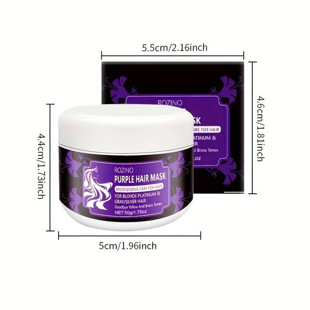 TEMU -os fekete dobozos lila hajmaszk, ápolja és táplálja a , különféle hajtípusokhoz alkalmas, a haj puhább, táplált és hidratált legyen. Nélkülözhetetlen használatra