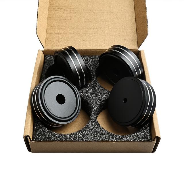 TEMU All-aluminum Shock-absorbing Foot Pads, Computer Amplifier Feet, Hifi Audio Speaker Turntable, Amplifier Shock-absorbing Foot Pads, Foot Nails