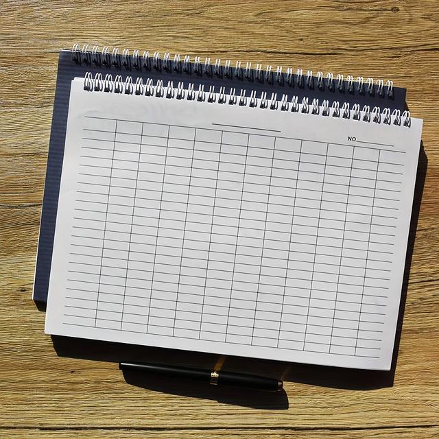 TEMU A4-Konto für die Verfolgung von persönlichen und kleinen Unternehmen Einnahmen und Ausgaben, ideal für Haushaltsplanung, Aufzeichnungen von Bürobedarf und finanzielle Unternehmensakten