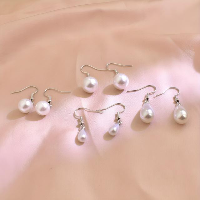 TEMU 4 Pairs Of Women's Stylish Spherical Earrings, Elegant Earrings Suitable For Everyday Wear, Perfect Gifts For Summer
