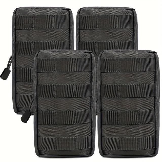 TEMU Set Of 4 Compact Utility Pouches For , Designed For Waist Use