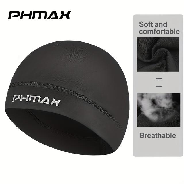TEMU Phmax Men's Outdoor Sports Hat, Summer Sports Head Cover, Running Hat, Outdoor Sports Hat, Windproof And Ear Protection, 95% Polyester, Comfortable And Breathable, Suitable For Outdoor Sports