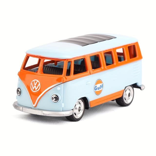 TEMU CCA Simulation 1:54 Legering Volkswagen Bus Bilmodell Barnleksak Bilprydnad Bilmodell Pojkleksak Födelsedagspresent