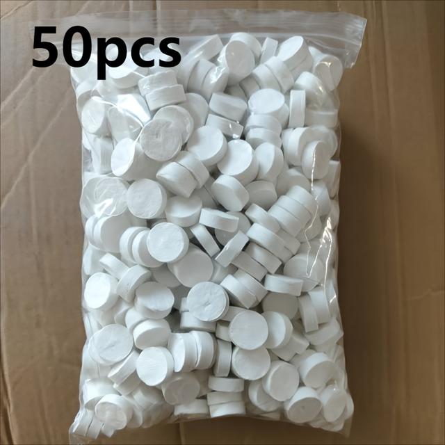 TEMU 50pz Asciugamani Compressi Ultra-Portatili - Dissolvenza Rapida & Igienici - per l'Uso all' per , Escursionismo, Campeggio & Viaggi - Convenienza da Viaggio