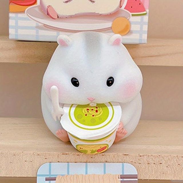 TEMU Rozkošná sběratelská figurka myši , ideální dárek k narozeninám, dostupná jednotlivý kus